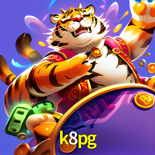 Imagem promocional da k8pg mostrando a plataforma e suas vantagens